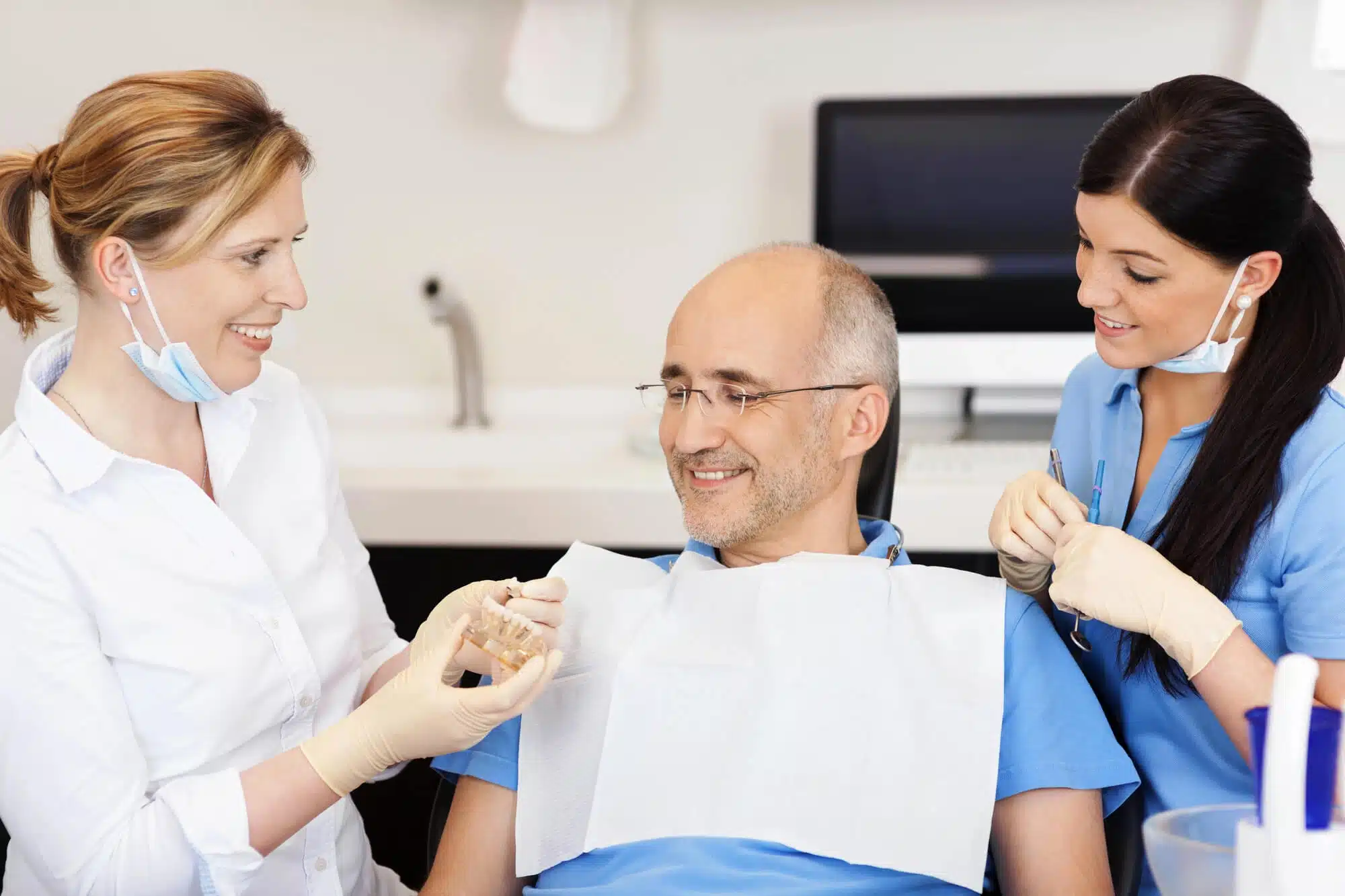 Patient with the best dentists in novi mi